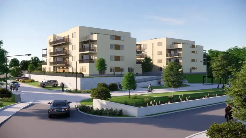 Pronájem bytu 2+kk, Slavkov u Brna, Nerudova, 49 m2