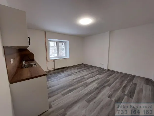 Pronájem bytu 1+kk, Krnov - Pod Cvilínem, Textilní, 28 m2