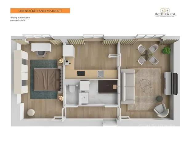 Prodej bytu 2+1, Děčín, Kamenická, 56 m2