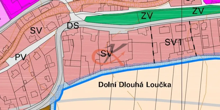 Prodej pozemku pro bydlení, Dlouhá Loučka, 1313 m2