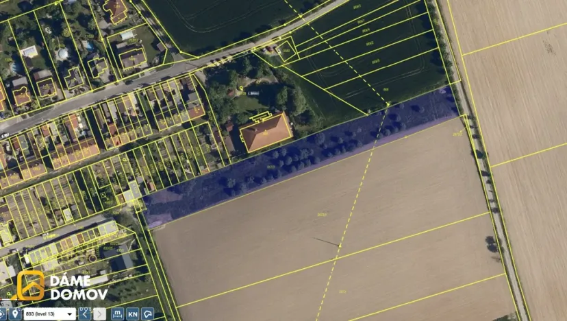 Prodej komerčního pozemku, Tlumačov, 4301 m2