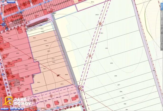 Prodej komerčního pozemku, Tlumačov, 4301 m2