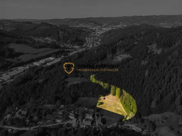 Prodej pozemku pro bydlení, Vsetín, 3863 m2