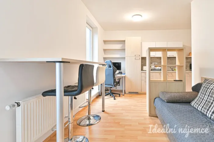 Pronájem bytu 1+kk, Brno - Bystrc, Markůvky, 30 m2