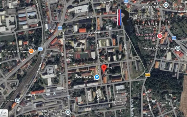 Prodej bytu 2+1, Podbořany, Komenského, 56 m2