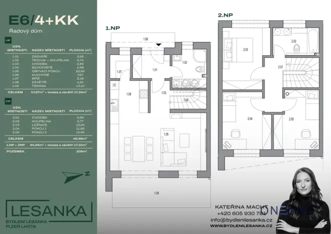 Prodej rodinného domu, Plzeň, 94 m2