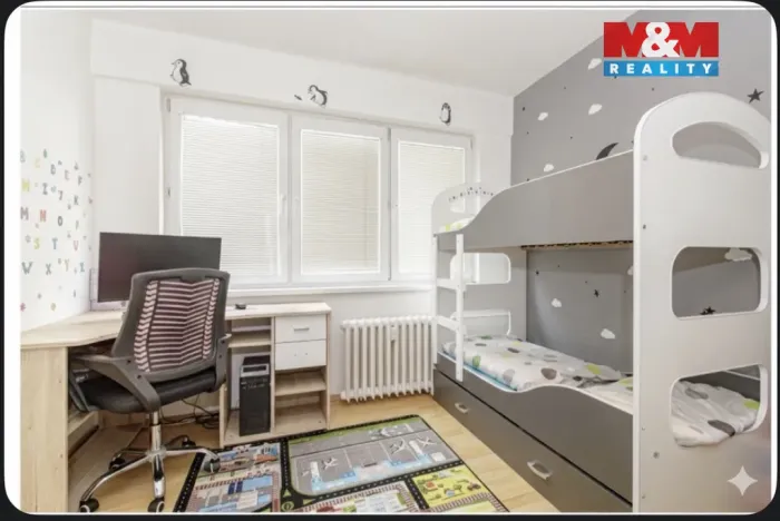 Pronájem bytu 3+1, Ostrava - Moravská Ostrava, Petra Křičky, 54 m2