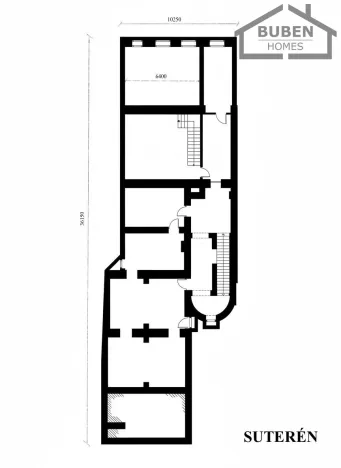 Prodej činžovního domu, Plzeň - Vnitřní Město, Sedláčkova, 913 m2