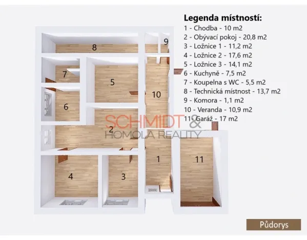 Prodej rodinného domu, Hustopeče, Havlíčkova, 129 m2