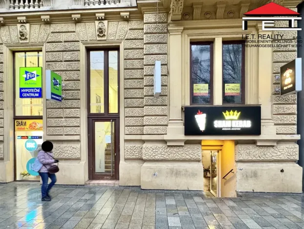 Pronájem obchodního prostoru, Brno, Joštova, 86 m2
