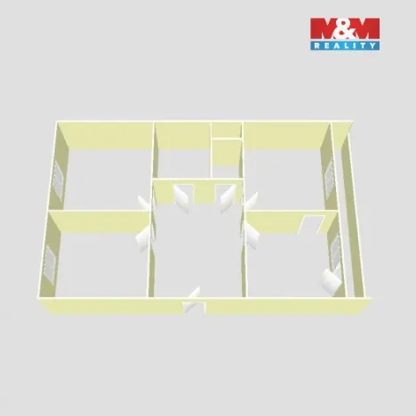 Pronájem bytu 3+1, Lány, U lipky, 78 m2