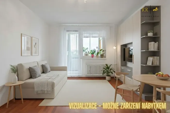 Pronájem bytu 1+kk, Brno, Opálkova, 24 m2