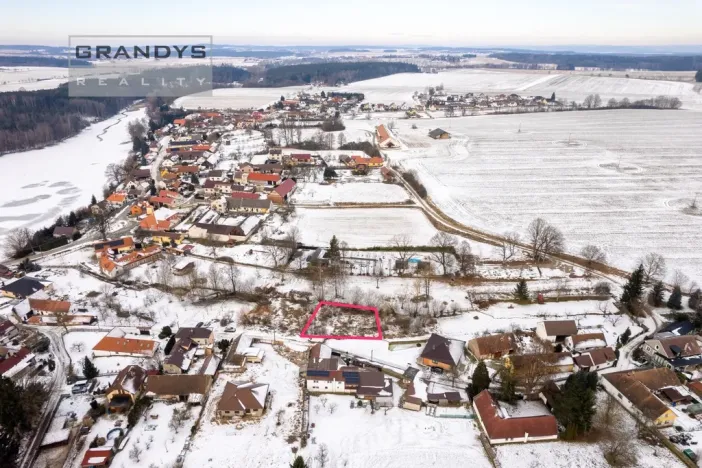 Prodej pozemku pro bydlení, Borovany, 833 m2