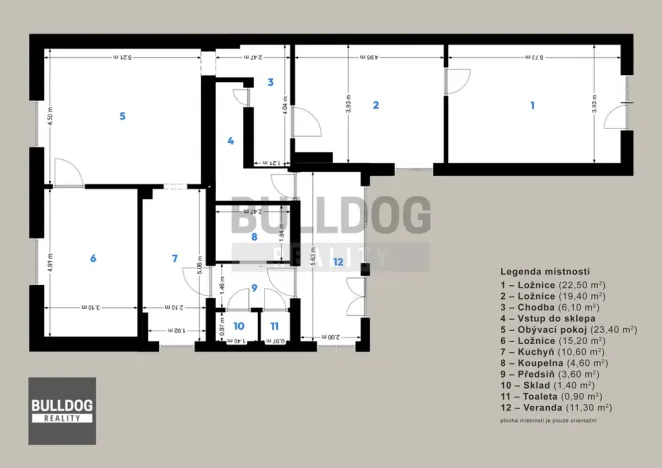 Prodej rodinného domu, Praha - Čakovice, Polabská, 243 m2