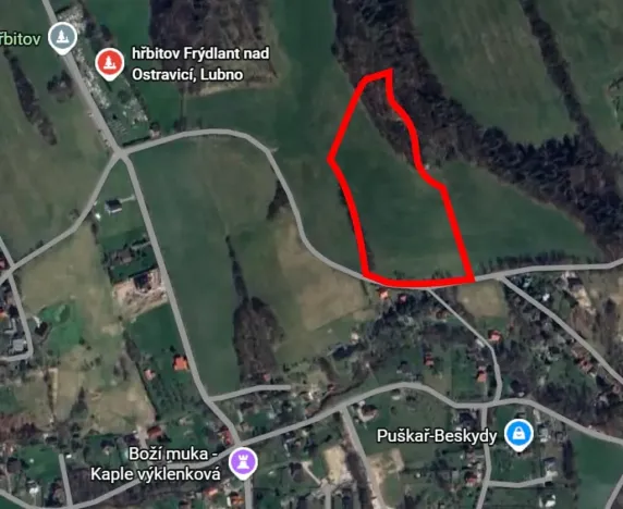 Prodej louky, Frýdlant nad Ostravicí, 44238 m2