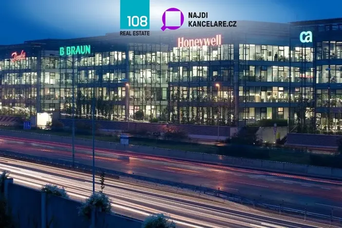 Pronájem kanceláře, Praha - Chodov, V parku, 1073 m2