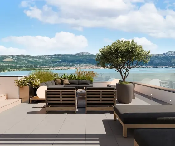 Prodej bytu 2+kk, Arbanija, Chorvatsko, 38 m2