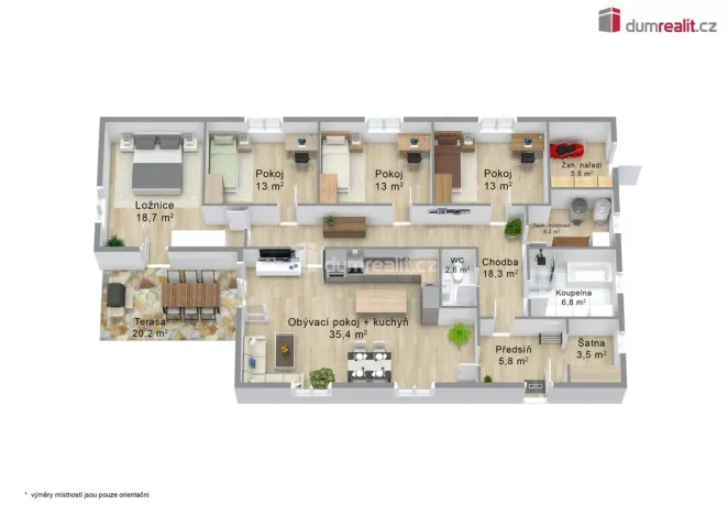 Prodej rodinného domu, Andělská Hora, 189 m2