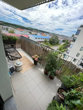 Pronájem bytu 2+kk, Praha - Vysočany, Sousedíkova, 48 m2