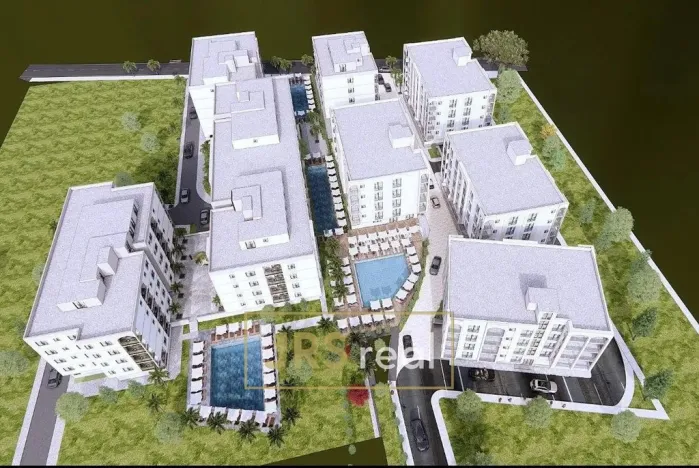 Prodej bytu 2+kk, durres, Albánie, 43 m2