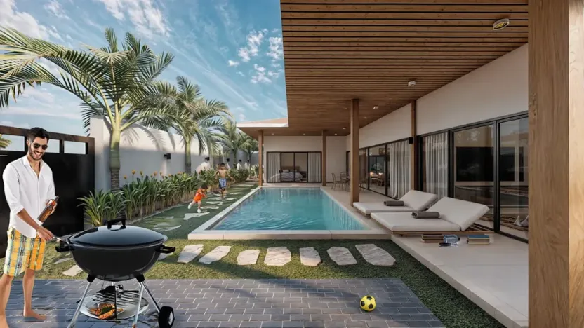 Prodej vily, Baan Taling Ngam, Thajsko, 118 m2