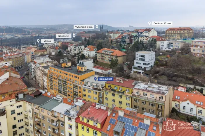Prodej bytu 3+1, Praha - Podolí, Sinkulova, 78 m2