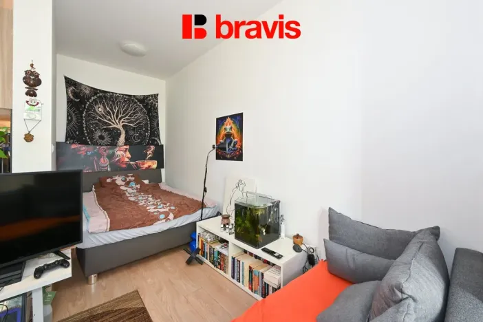 Pronájem bytu 1+kk, Brno - Pisárky, Poříčí, 31 m2