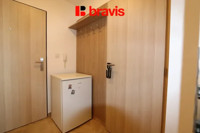 Pronájem bytu 1+kk, Brno - Pisárky, Poříčí, 31 m2