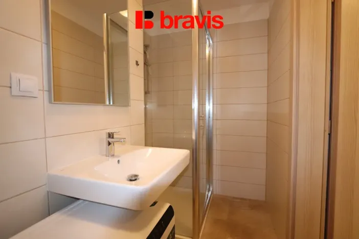 Pronájem bytu 1+kk, Brno - Pisárky, Poříčí, 31 m2