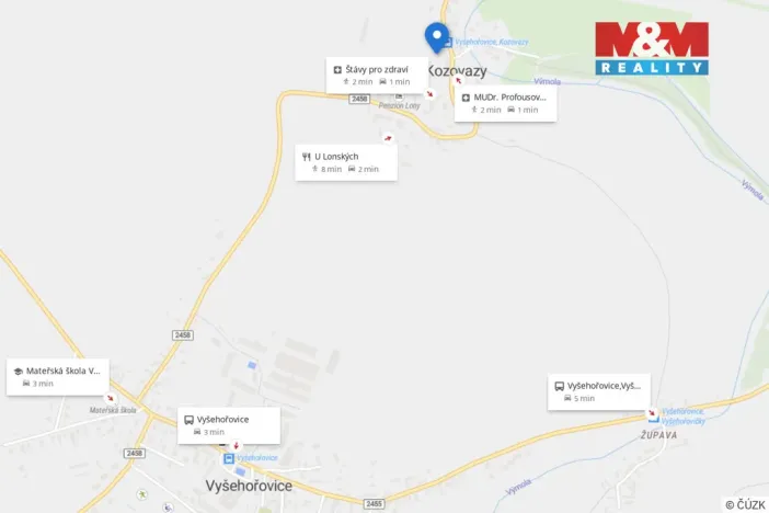 Prodej rodinného domu, Vyšehořovice - Kozovazy, 330 m2