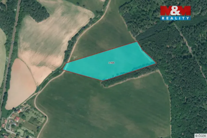 Prodej pole, Velečín, 23308 m2