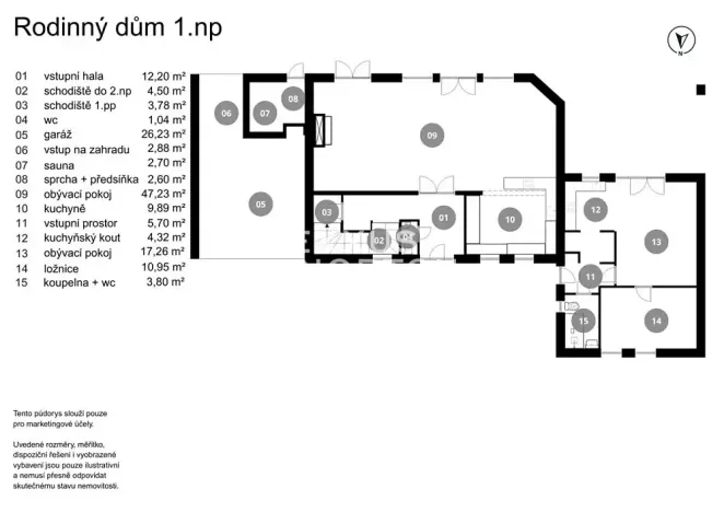 Prodej rodinného domu, Praha - Nebušice, V březinkách, 522 m2