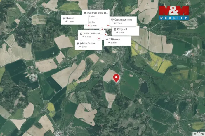 Prodej pozemku pro bydlení, Blovice - Vlčice, 2143 m2