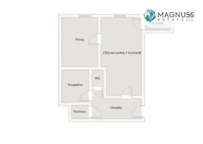 Prodej bytu 2+kk, Ostrava, U Oblouku, 42 m2