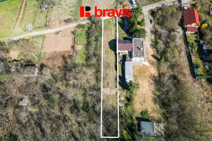 Prodej pozemku pro bydlení, Brno, Chaloupky, 701 m2