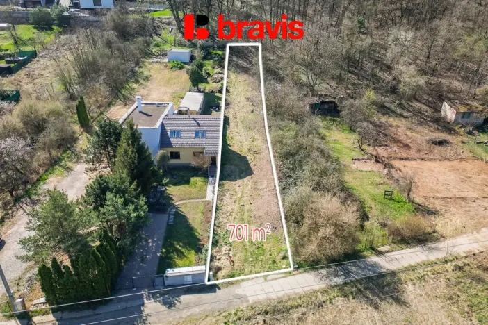 Prodej pozemku pro bydlení, Brno, Chaloupky, 701 m2