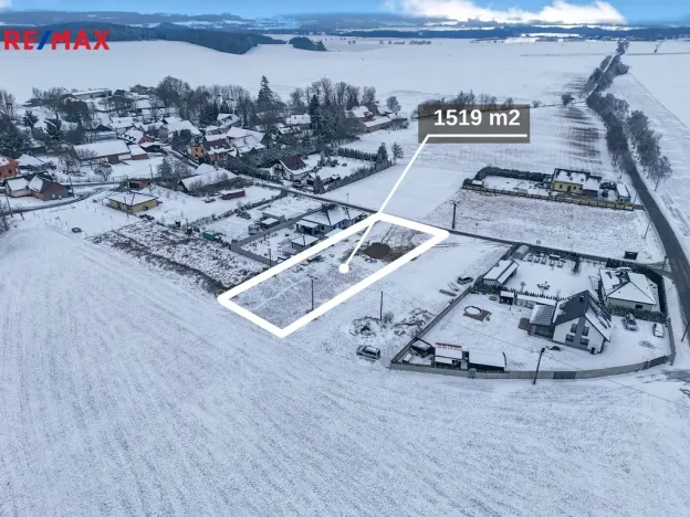 Prodej pozemku pro bydlení, Modřovice, 1519 m2