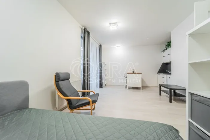 Pronájem bytu 1+kk, Praha - Karlín, U Mlýnského kanálu, 36 m2