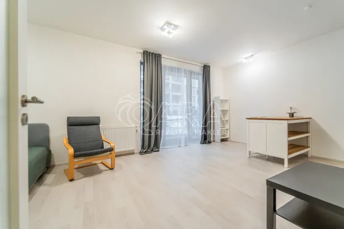 Pronájem bytu 1+kk, Praha - Karlín, U Mlýnského kanálu, 36 m2