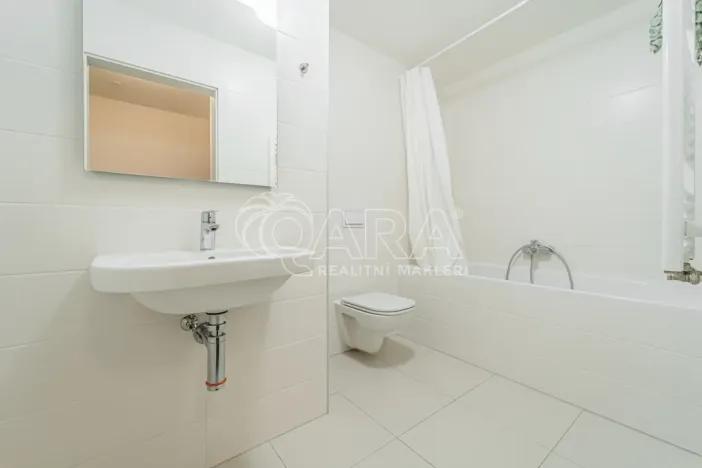 Pronájem bytu 1+kk, Praha - Karlín, U Mlýnského kanálu, 36 m2