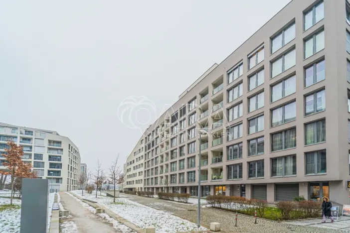 Pronájem bytu 1+kk, Praha - Karlín, U Mlýnského kanálu, 36 m2