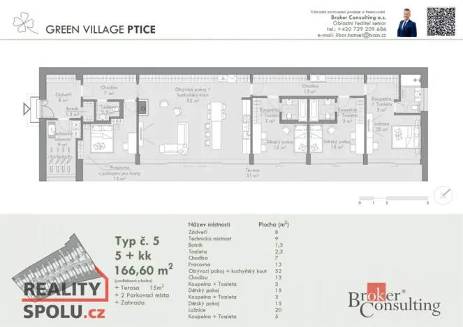 Prodej rodinného domu, Ptice, Úvoz, 166 m2