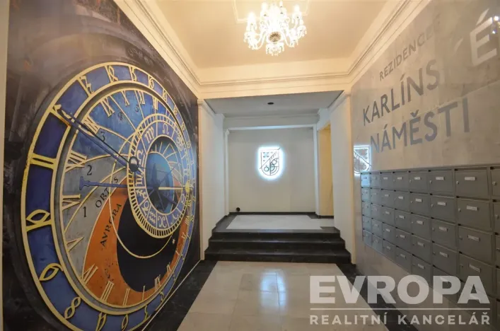 Pronájem bytu 2+kk, Praha - Karlín, Peckova, 55 m2