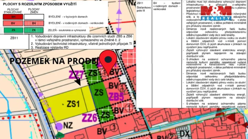 Prodej pozemku pro bydlení, Dub nad Moravou, 1918 m2