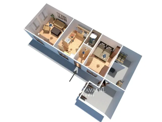 Prodej rodinného domu, Velenka, 50 m2