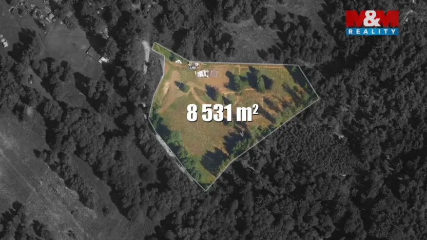 Prodej pozemku, Dlouhý Most, 8531 m2