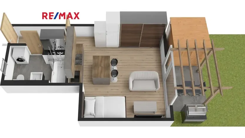 Prodej bytu 1+kk, Hostivice, Ječná, 32 m2