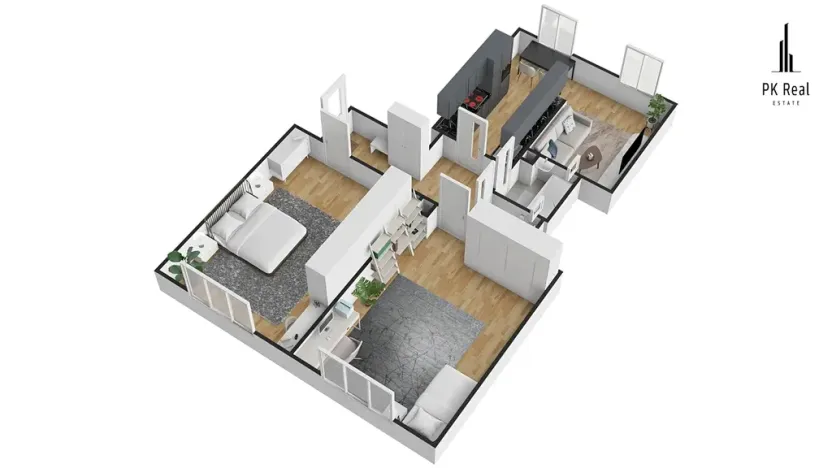 Pronájem bytu 3+kk, Brno, Hvězdová, 73 m2