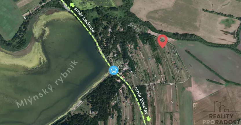 Prodej pozemku pro bydlení, Lednice, 1992 m2