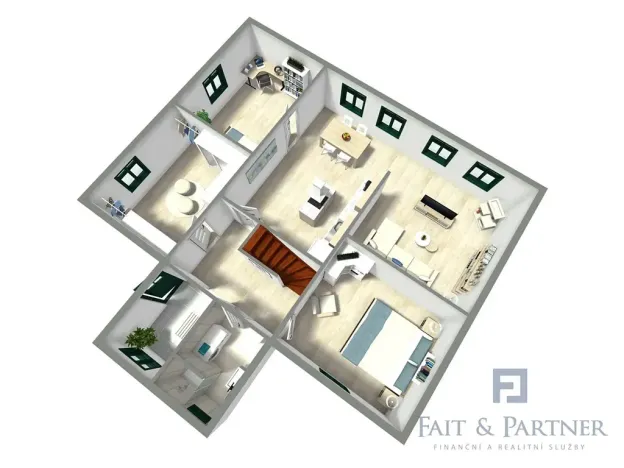 Prodej rodinného domu, Zahořany, 102 m2